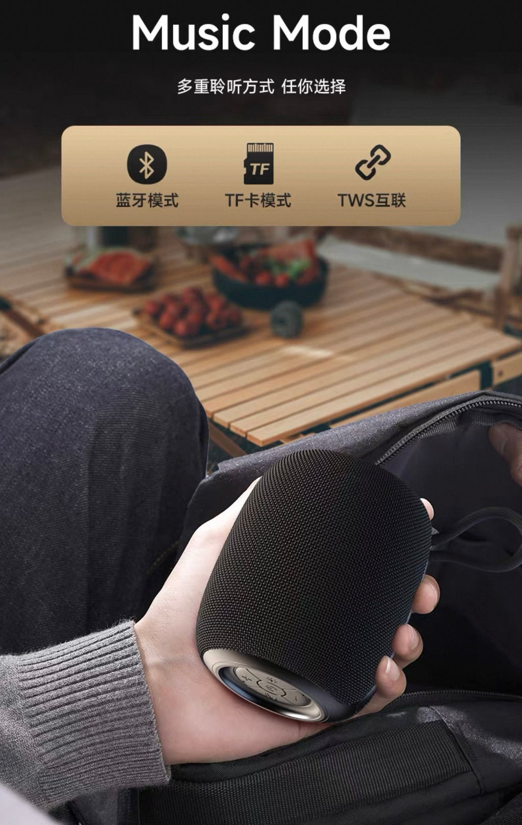 Compact Lenovo Audio Bluetooth Speaker