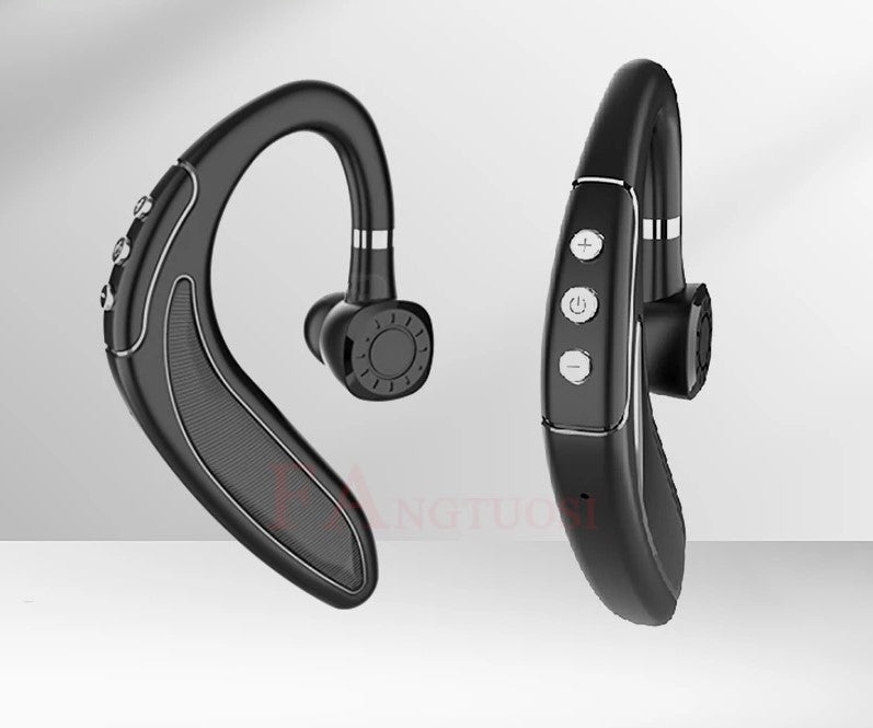 Long Standby Wireless Bluetooth 5.0 Headset with Noise Reduction Mic - Handsfree Business Earpiece